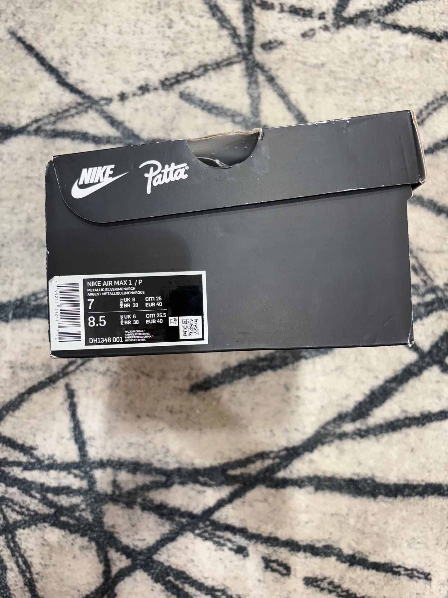 Nike Air Max 1 Patta Monarch