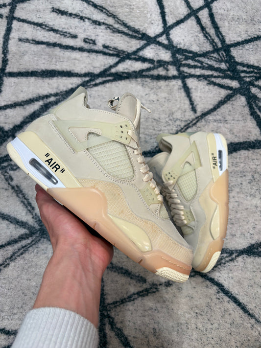Air Jordan 4 Off White Sail