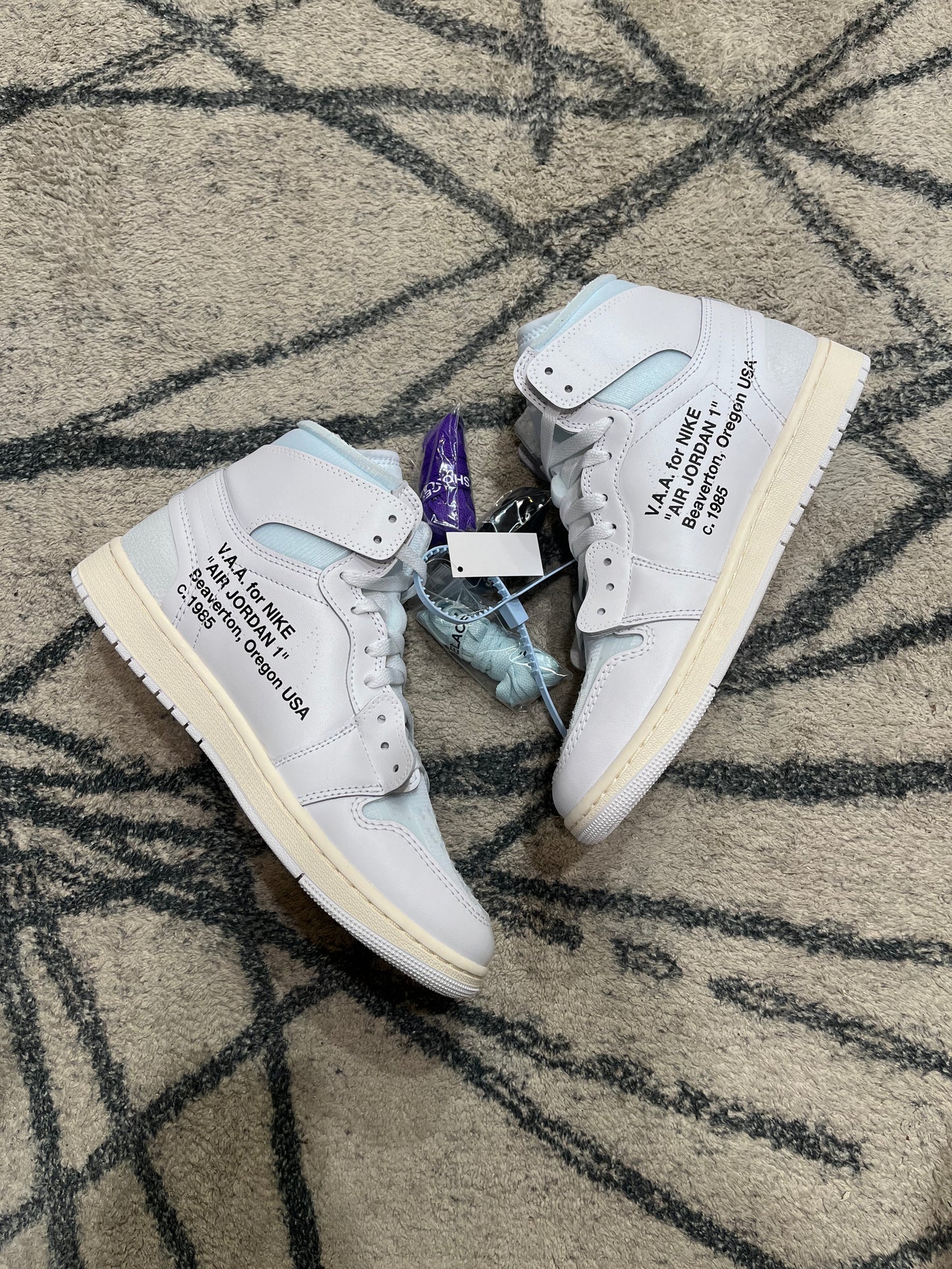 Air Jordan 1 Off White VAA Alaska