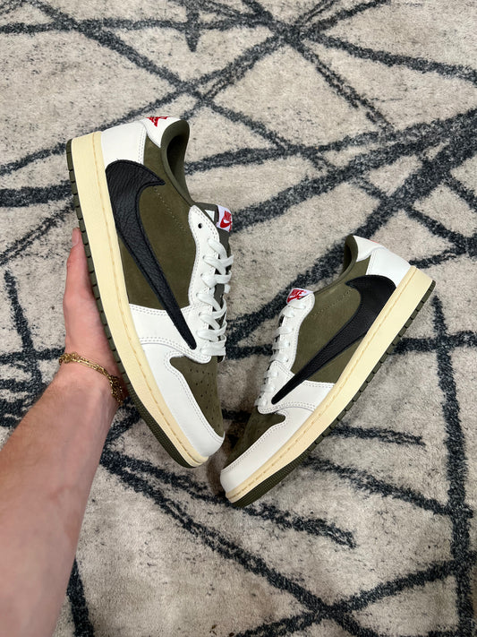 Air Jordan 1 Travis Medium Olive