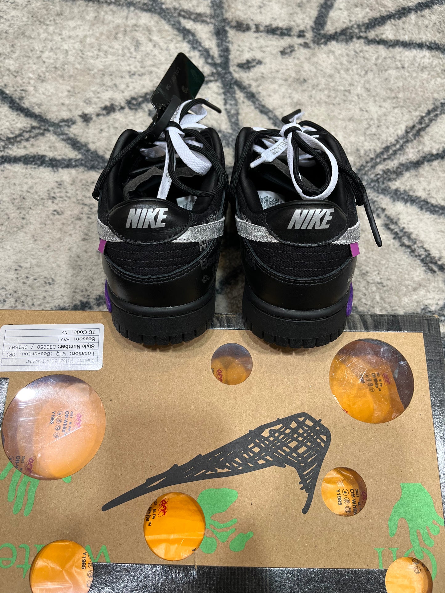 Nike Dunk Low Off White 50/50