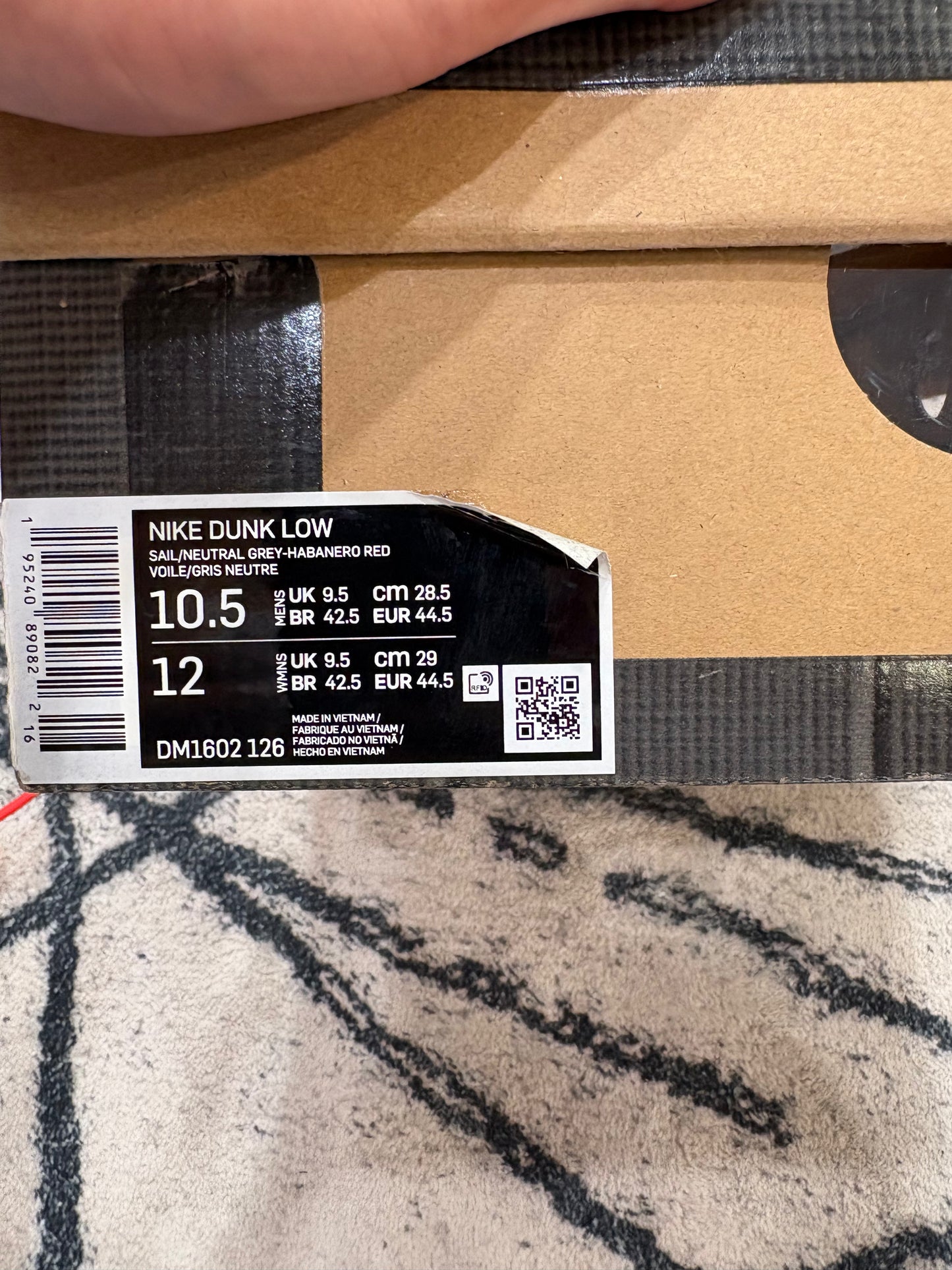 Nike Dunk Low Off White Lot 25/50