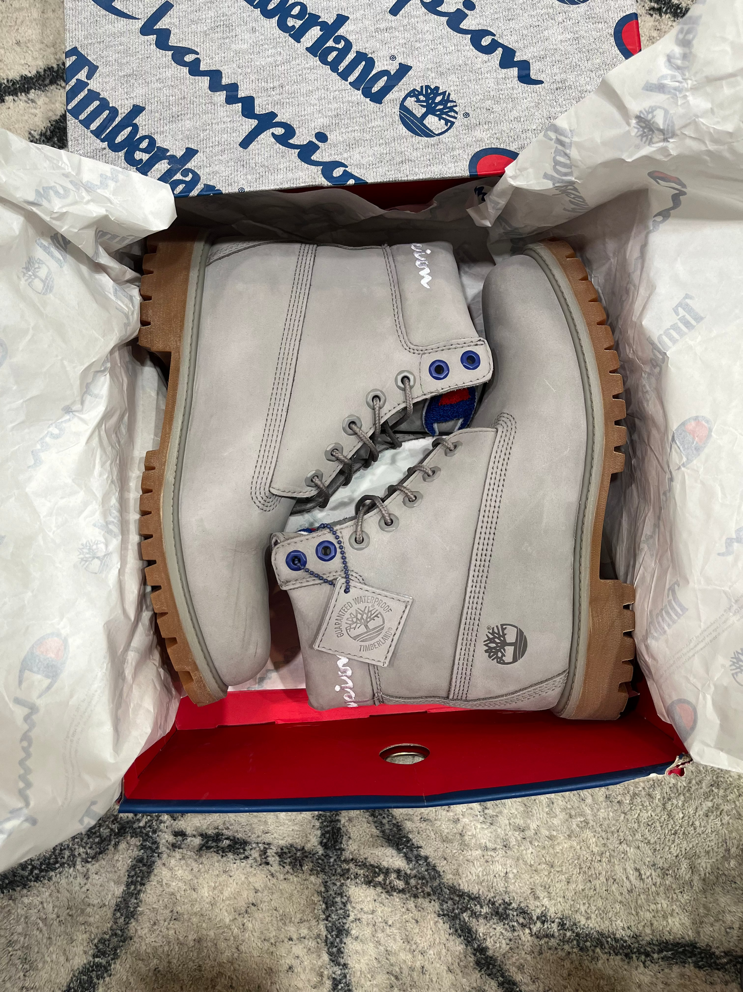 Timberland x Champion