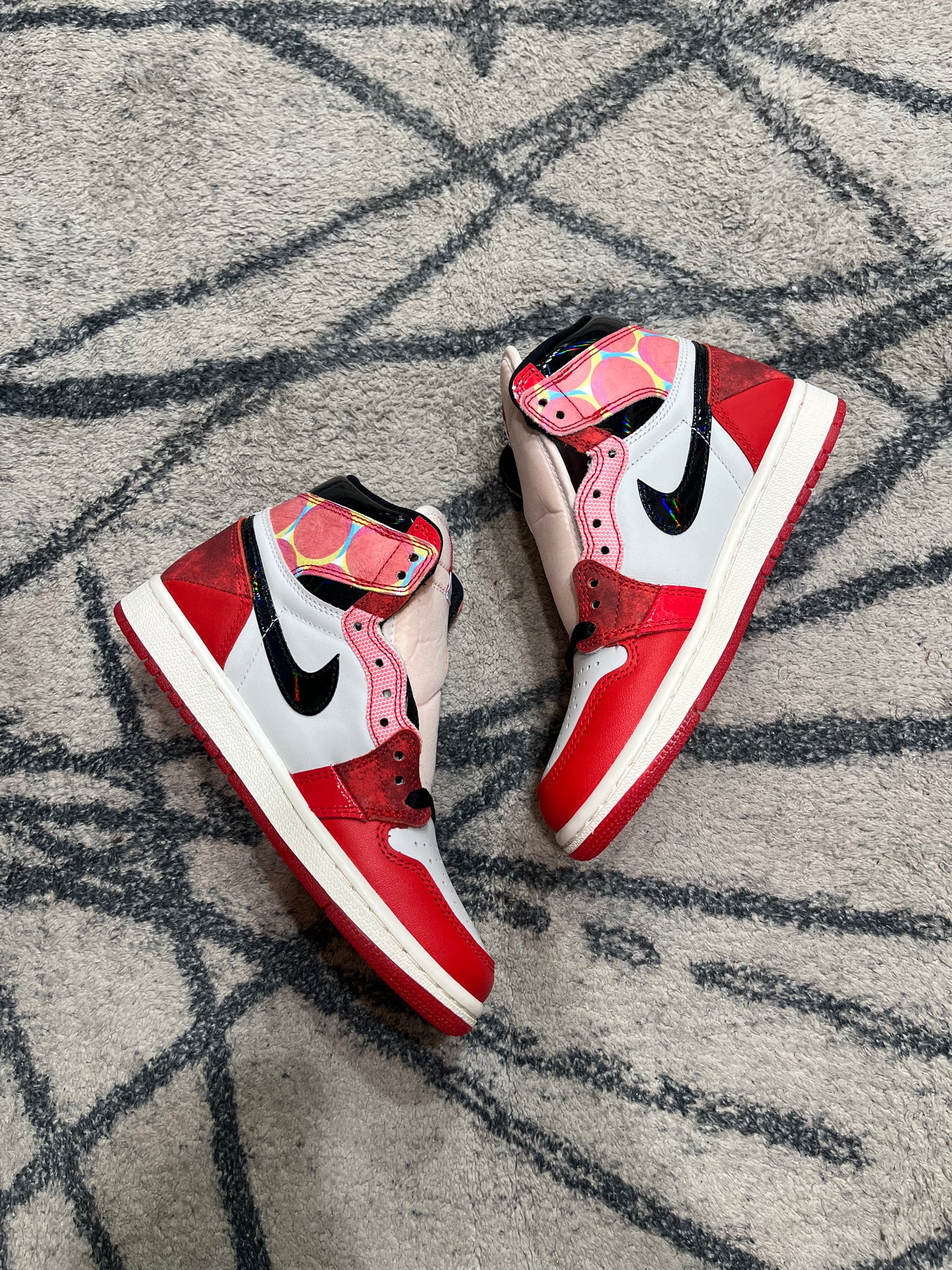 Air Jordan 1 Sipderman Accros The Multiverse