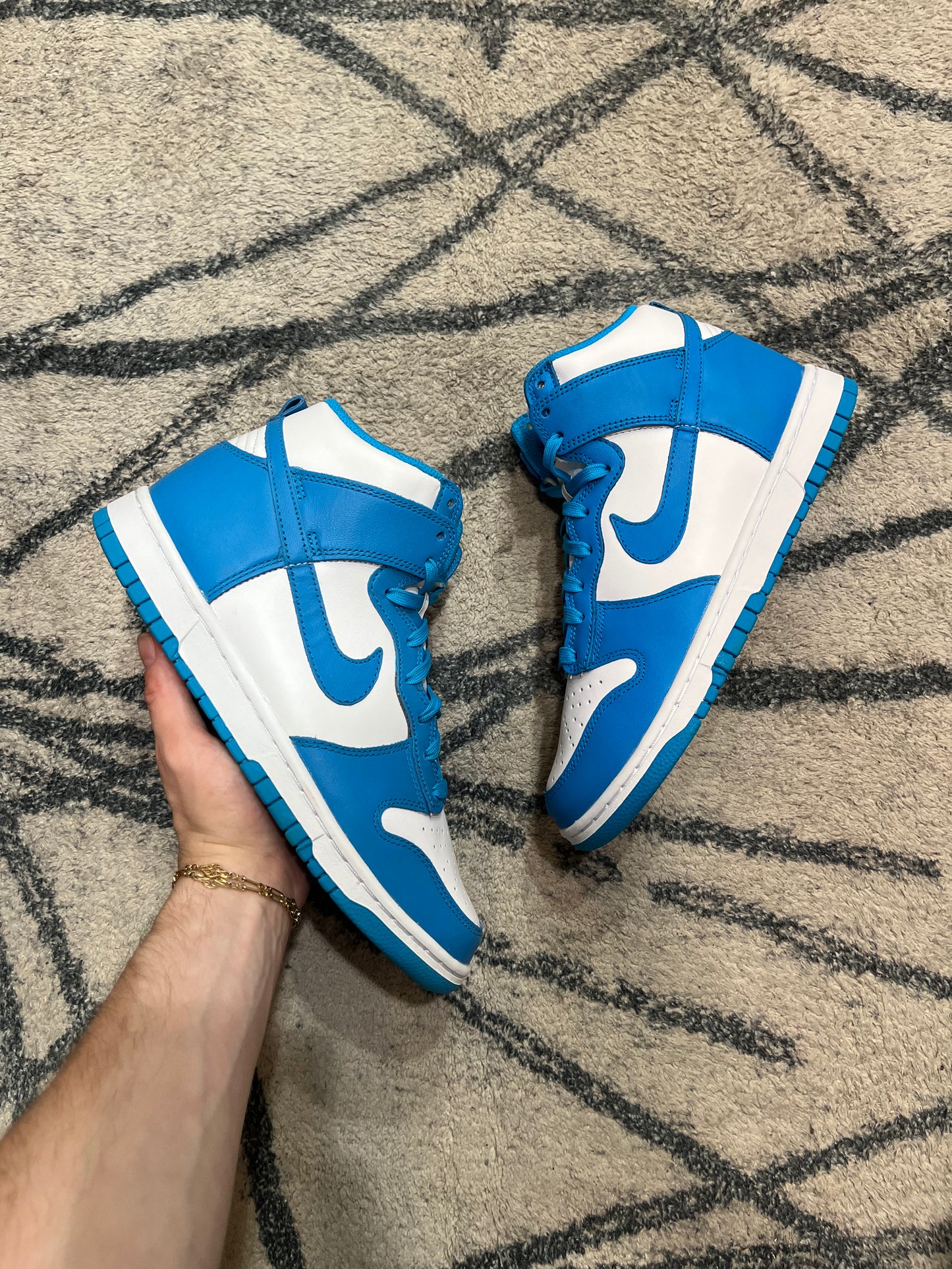 Nike Dunk High Laser Blue