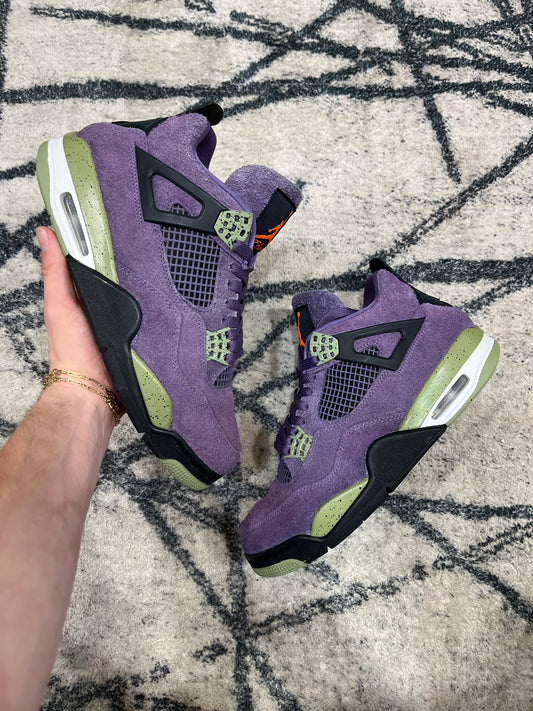 Air Jordan 4 Canyon Purple