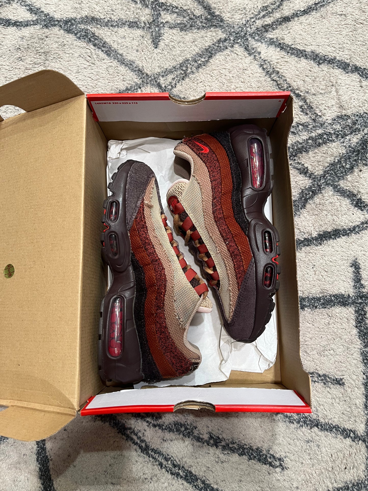 Nike Air Max 95 Anatomy Of Air Brown