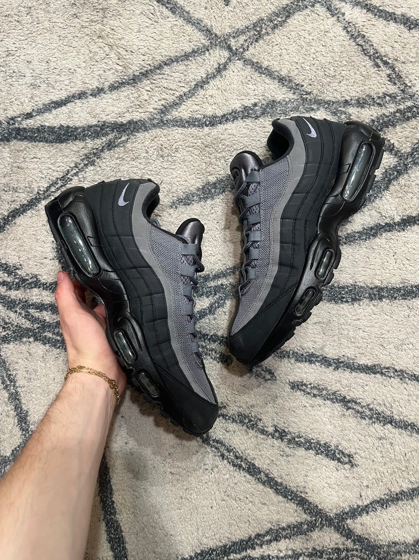 Nike Air Max 95 By You Black Grey
