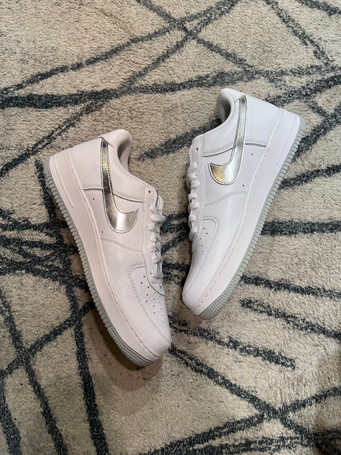 Nike Air Force 1 Low Retro Metalic Silver