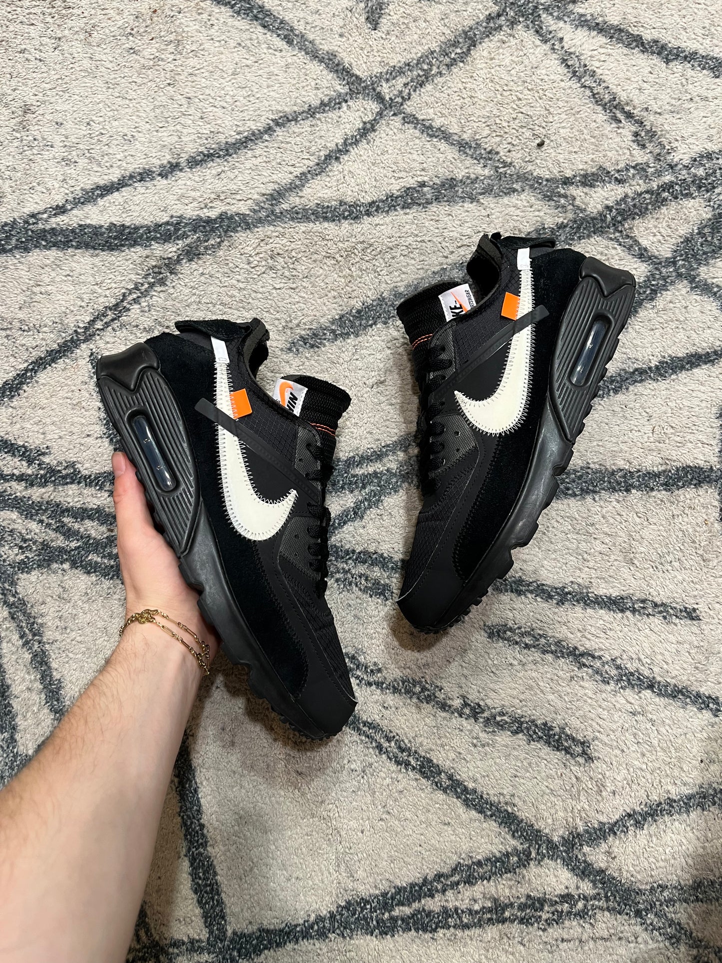 Nike Air Max 90 Off White Black
