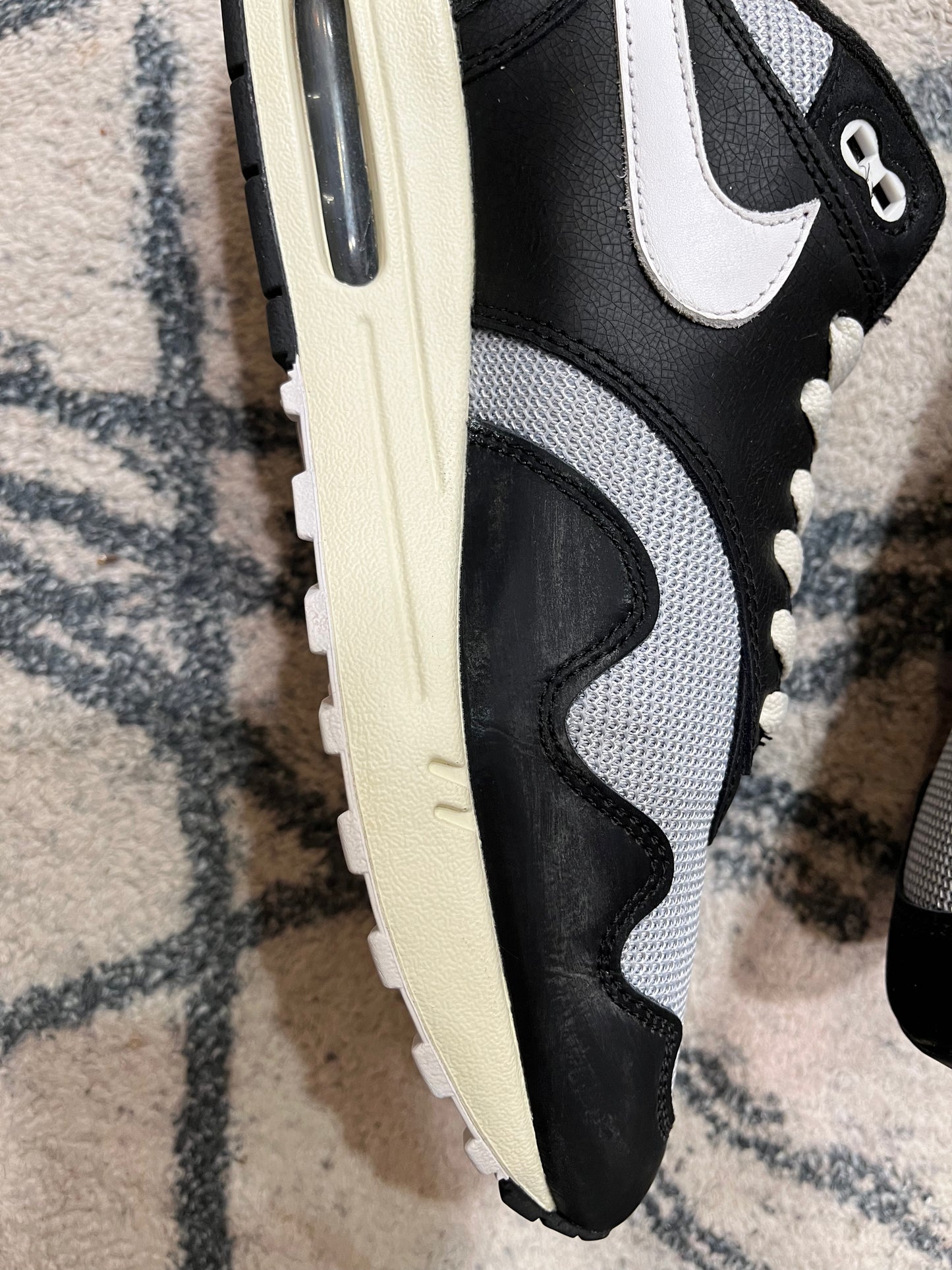 Nike Air Max 1 Patta Waves Black