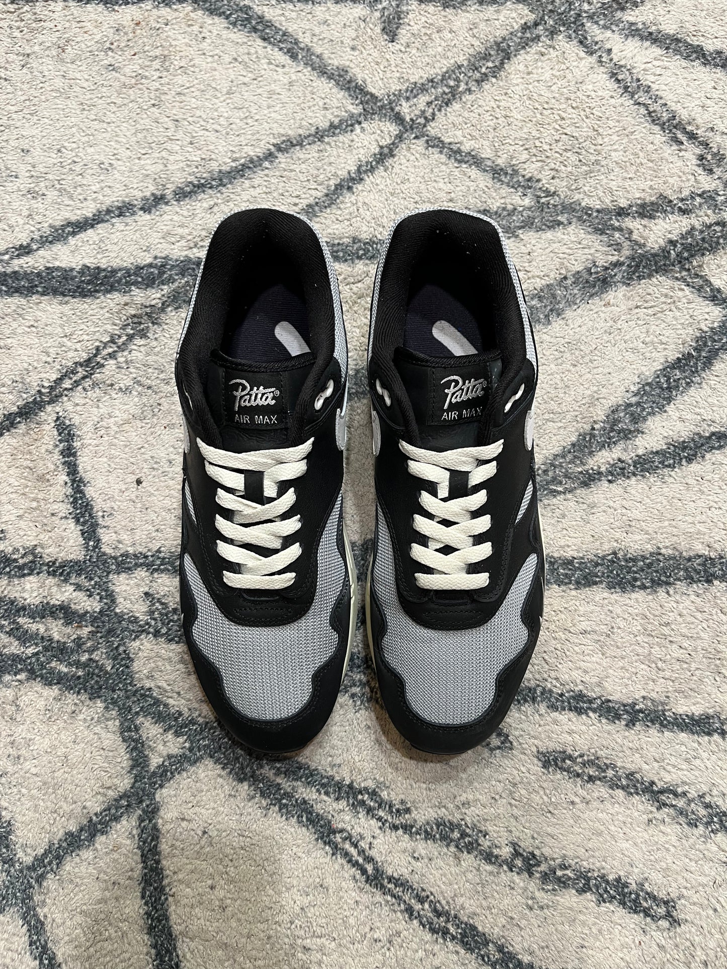 Nike Air Max 1 Patta Waves Black