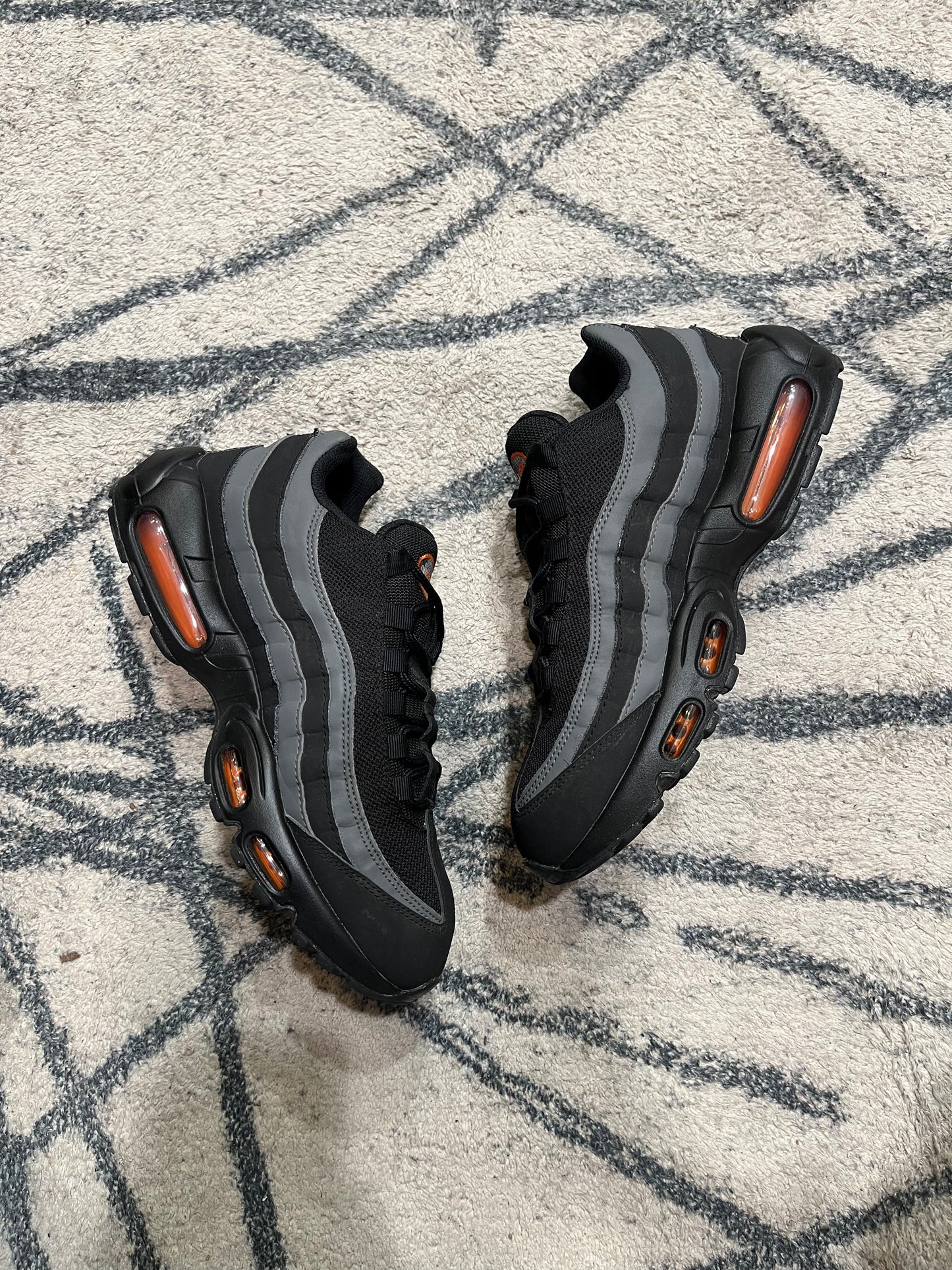 Nike Air Max 95 Black Grey Orange