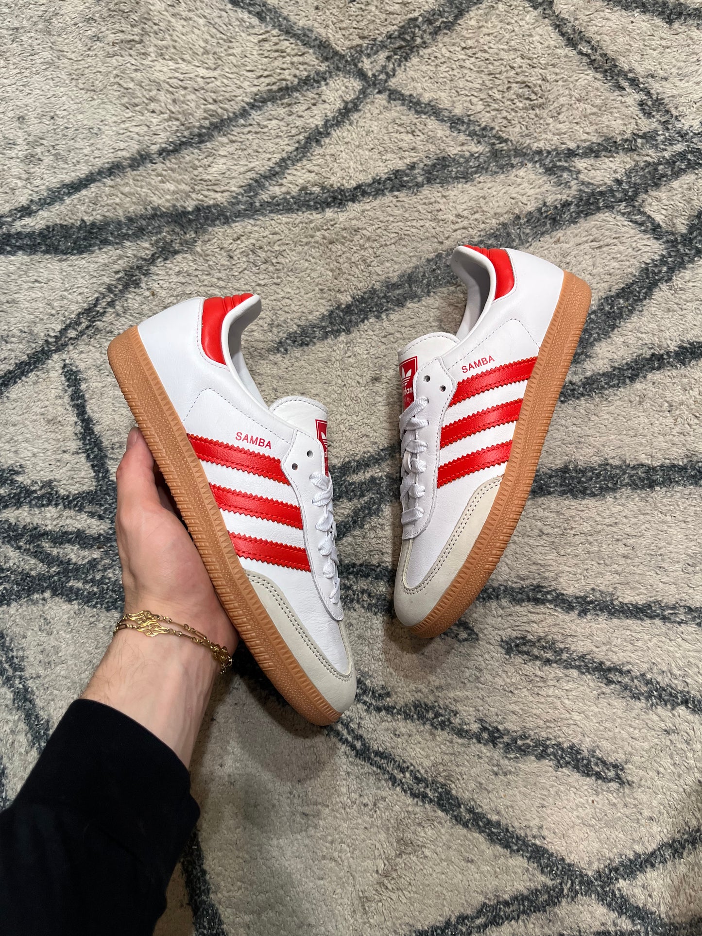 Adidas Samba Red White