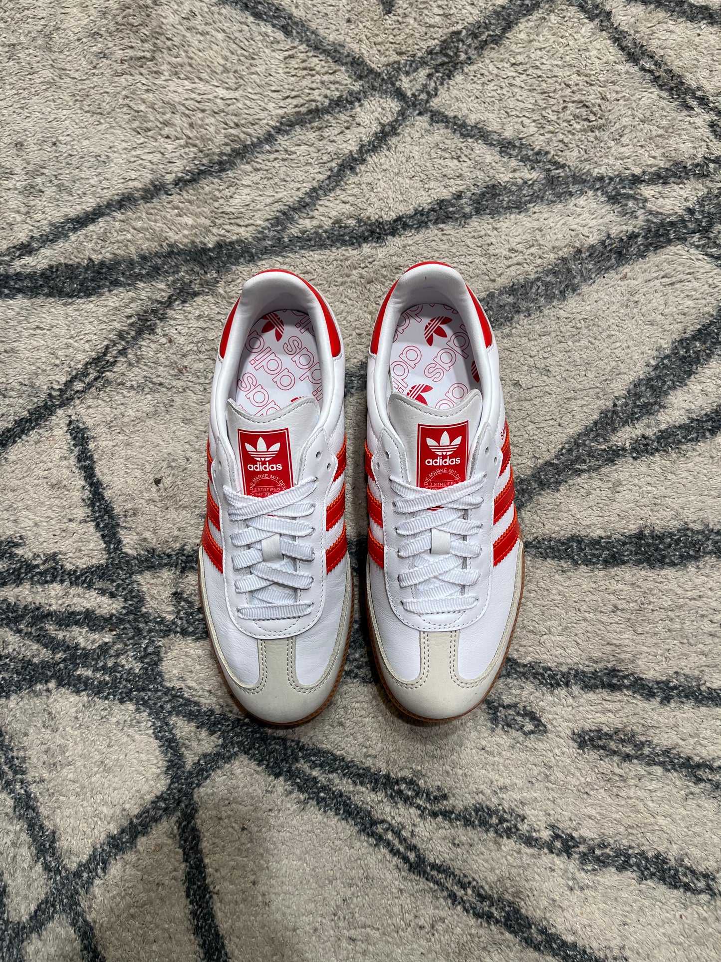 Adidas Samba Red White