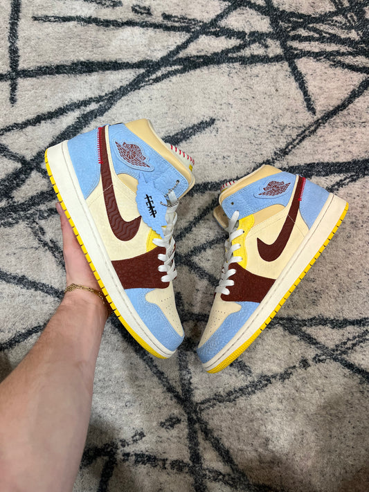 Air Jordan 1 Maison Chateau Rouge