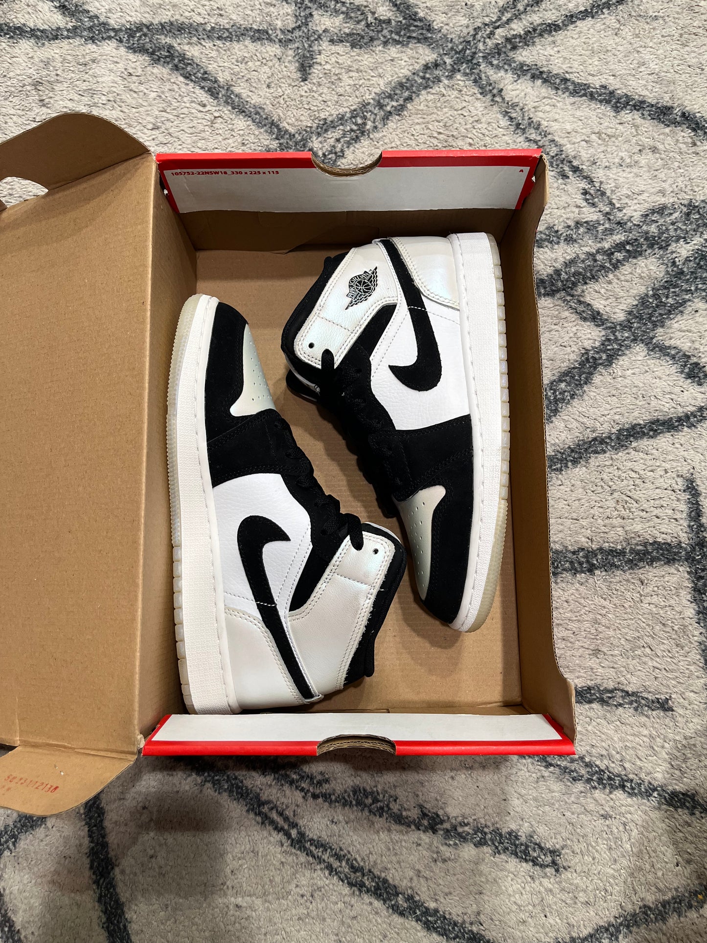 Air Jordan 1 Mid Diamond Short