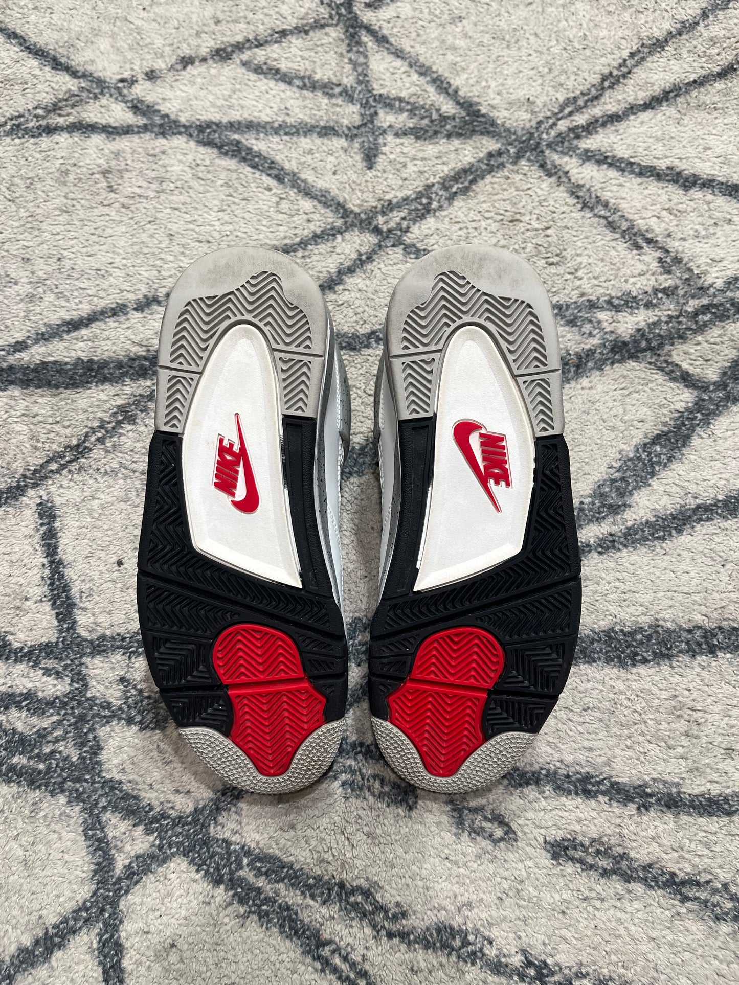 Air Jordan 4 White Cement