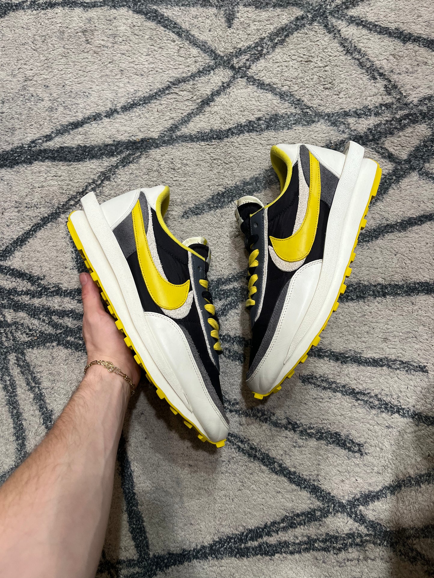 Nike Sacai LD Waffle Bright Citron