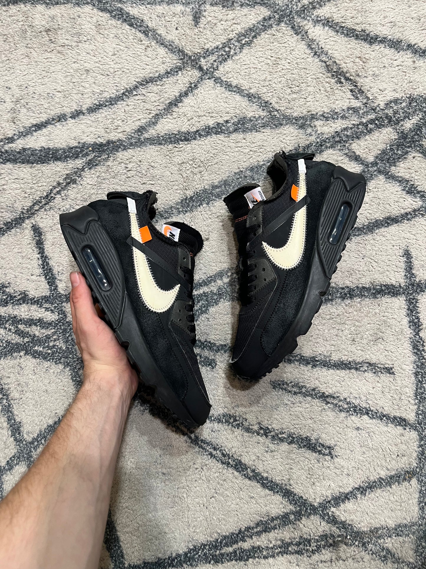 Nike Air Max 90 Off White Black