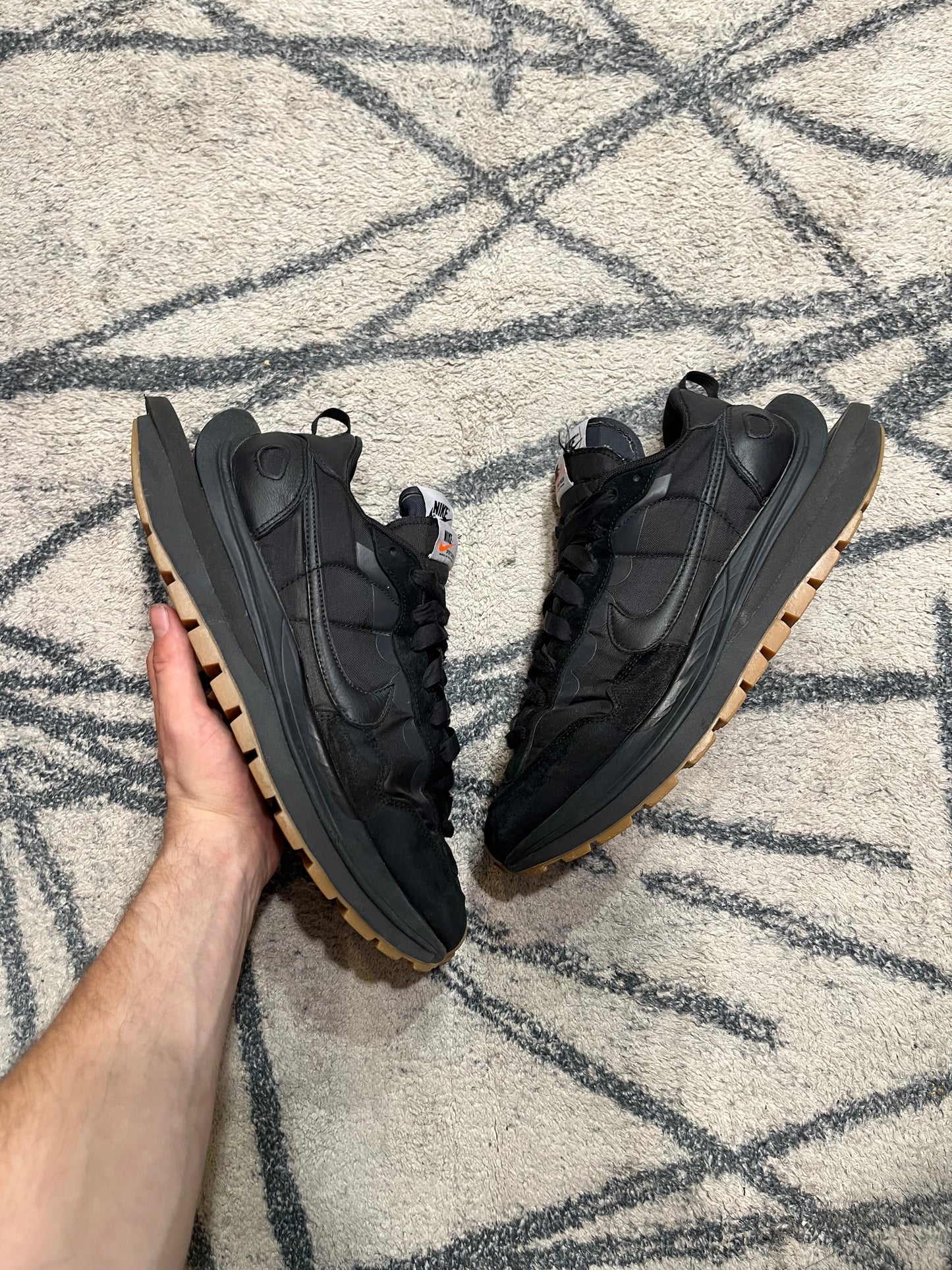 Nike Sacai Vaporwaffle Black Gum