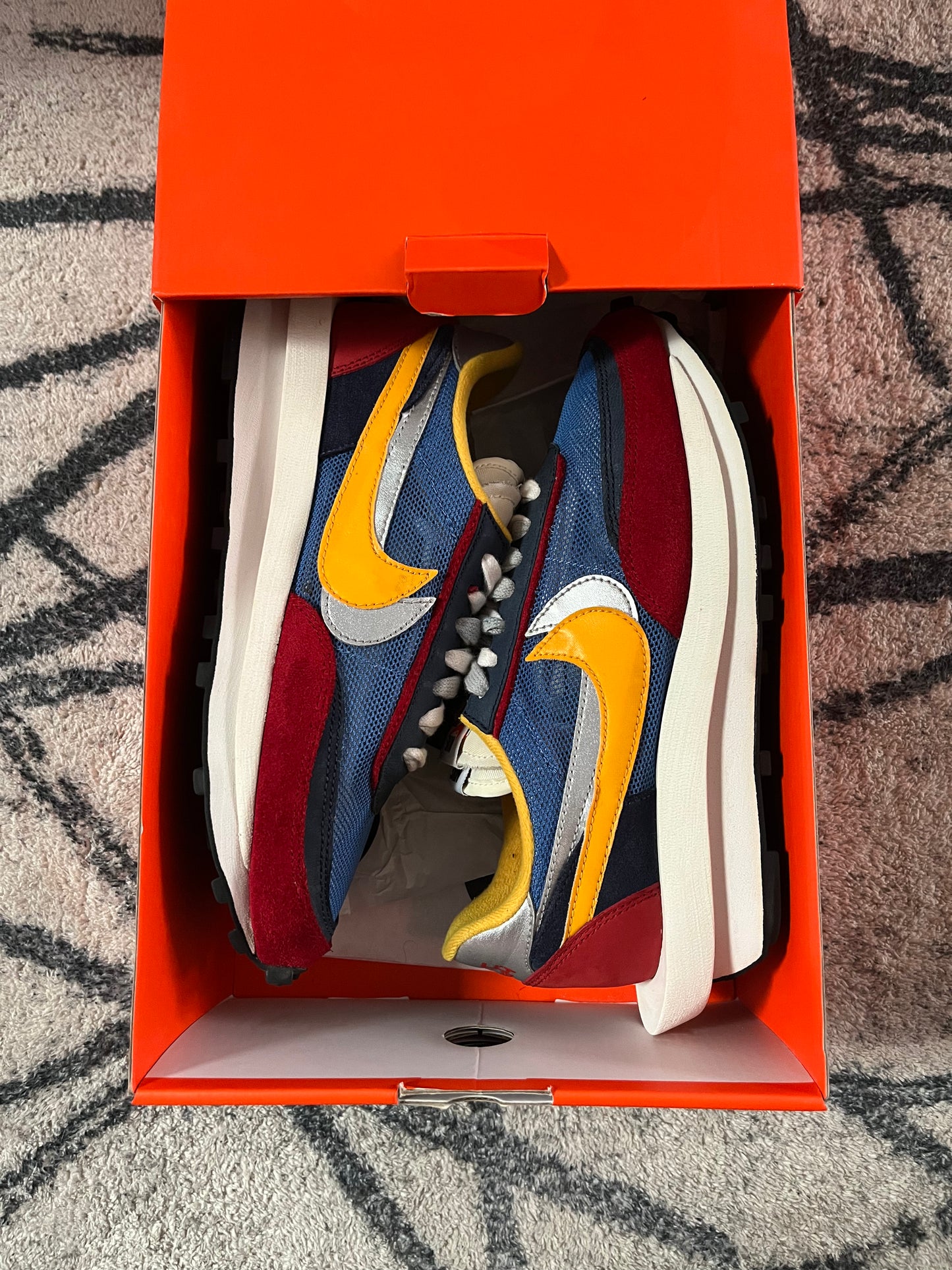 Nike Sacai LDwaffle Varsity Red