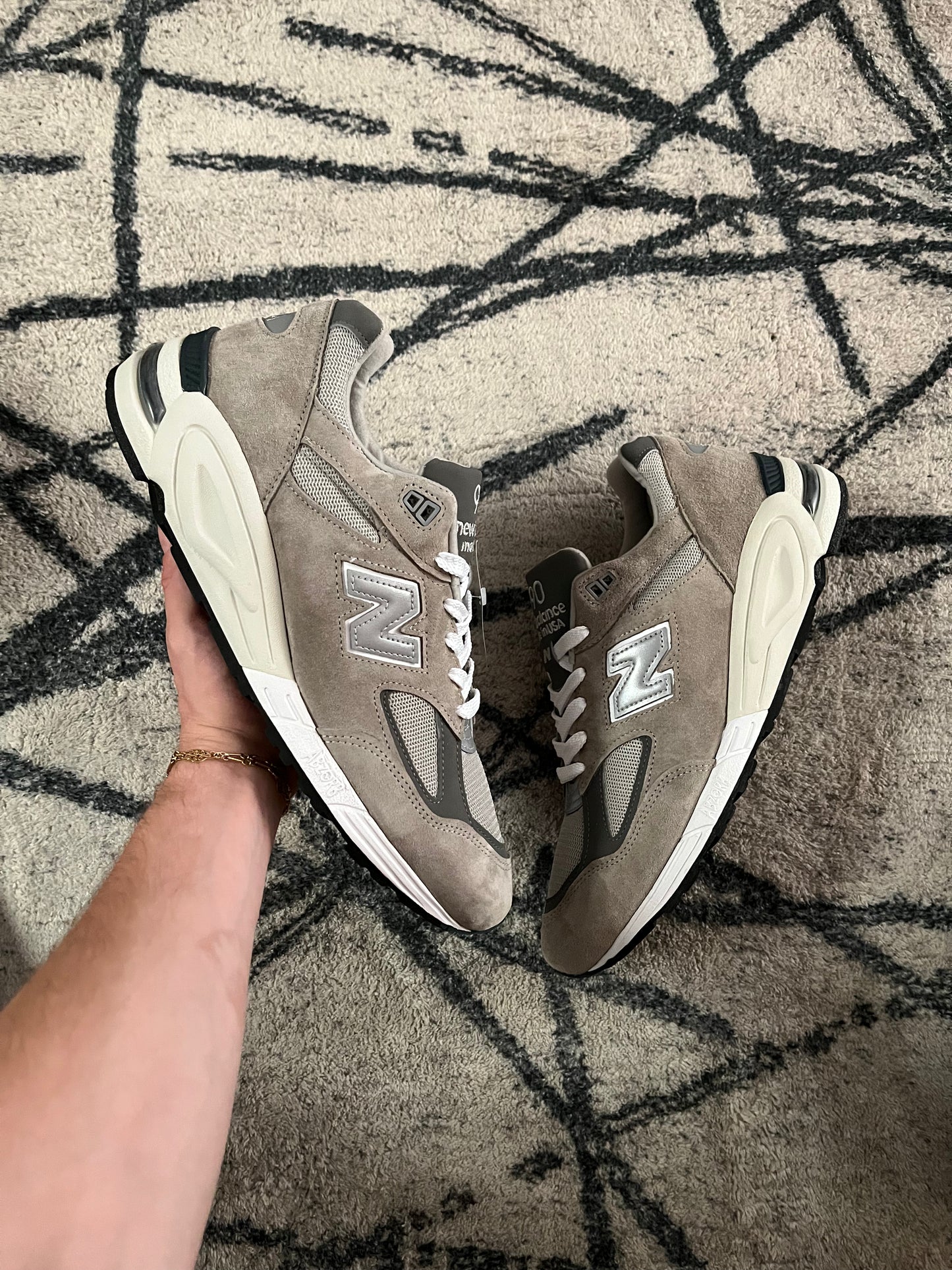 New Balance 990 Grey Made In USA