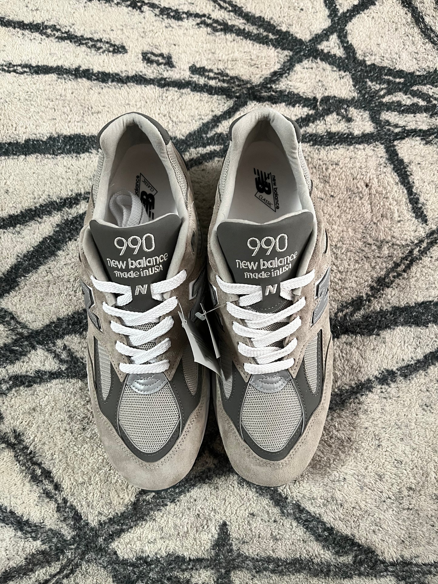 New Balance 990 Grey Made In USA
