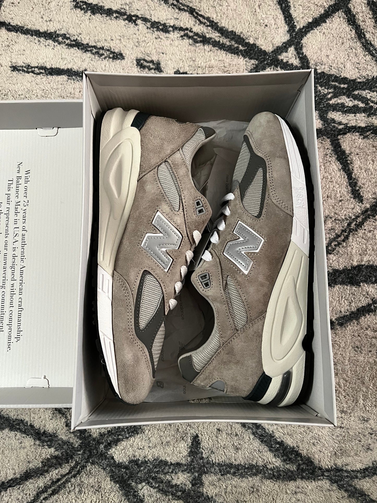 New Balance 990 Grey Made In USA