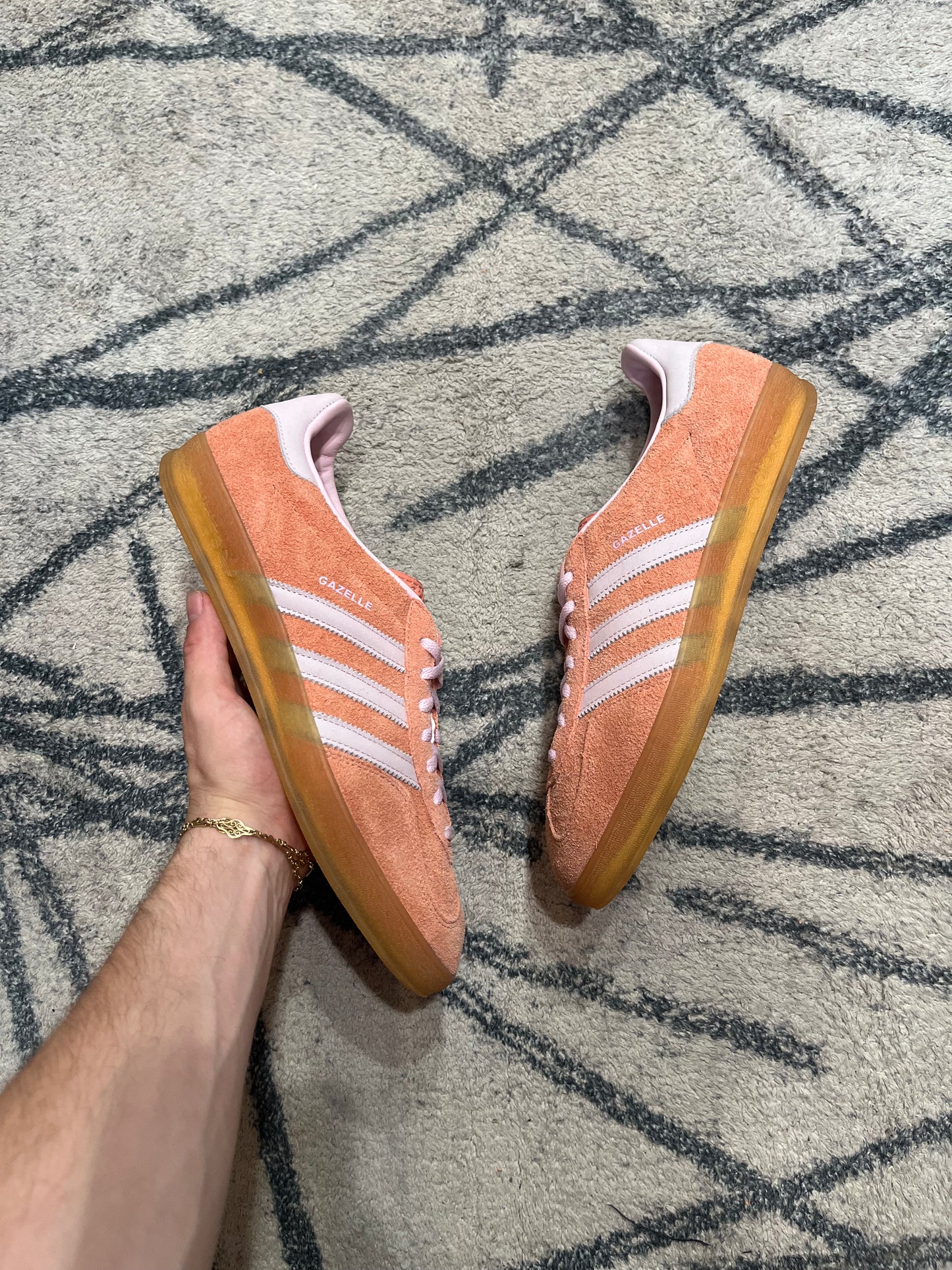 Adidas Gazelle Peach Pink