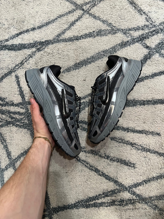 Nike P-6000 Metallic Black Silver
