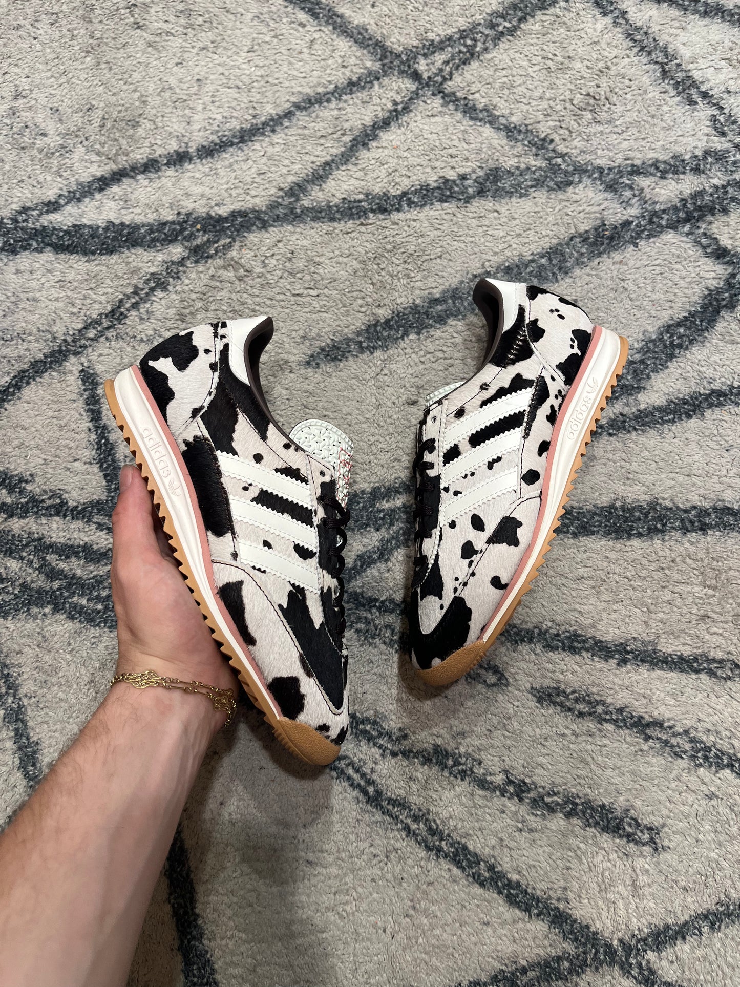 Adidas SL72 Cow Print