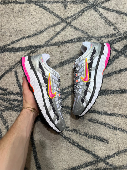 Nike P-6000 White Laser Fuschia