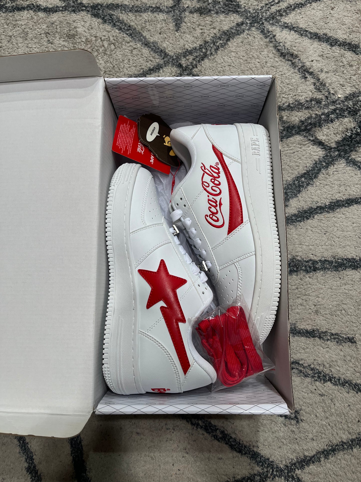 Bapesta Low Coca Cola