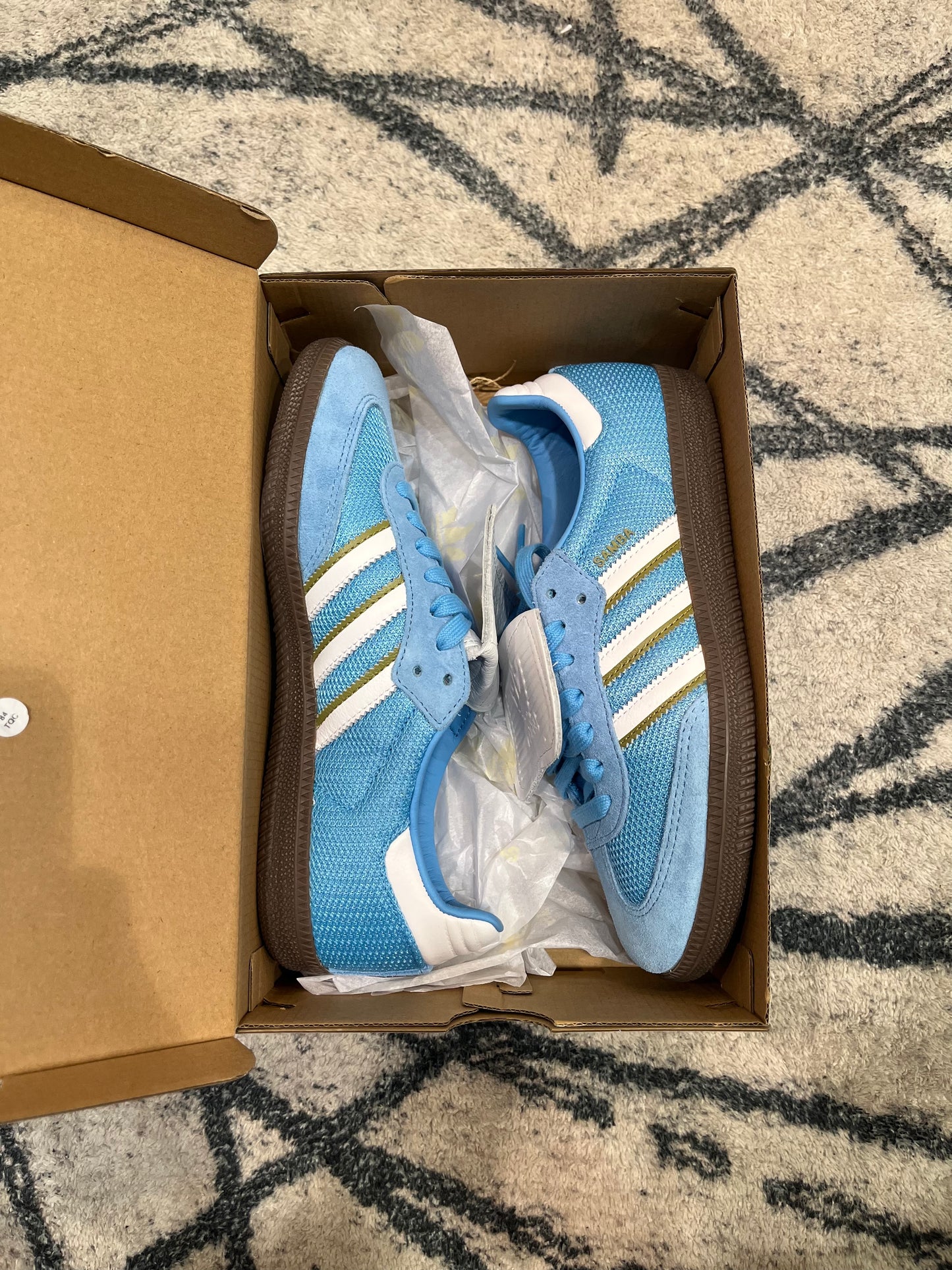Adidas Samba Semi Burst Blue