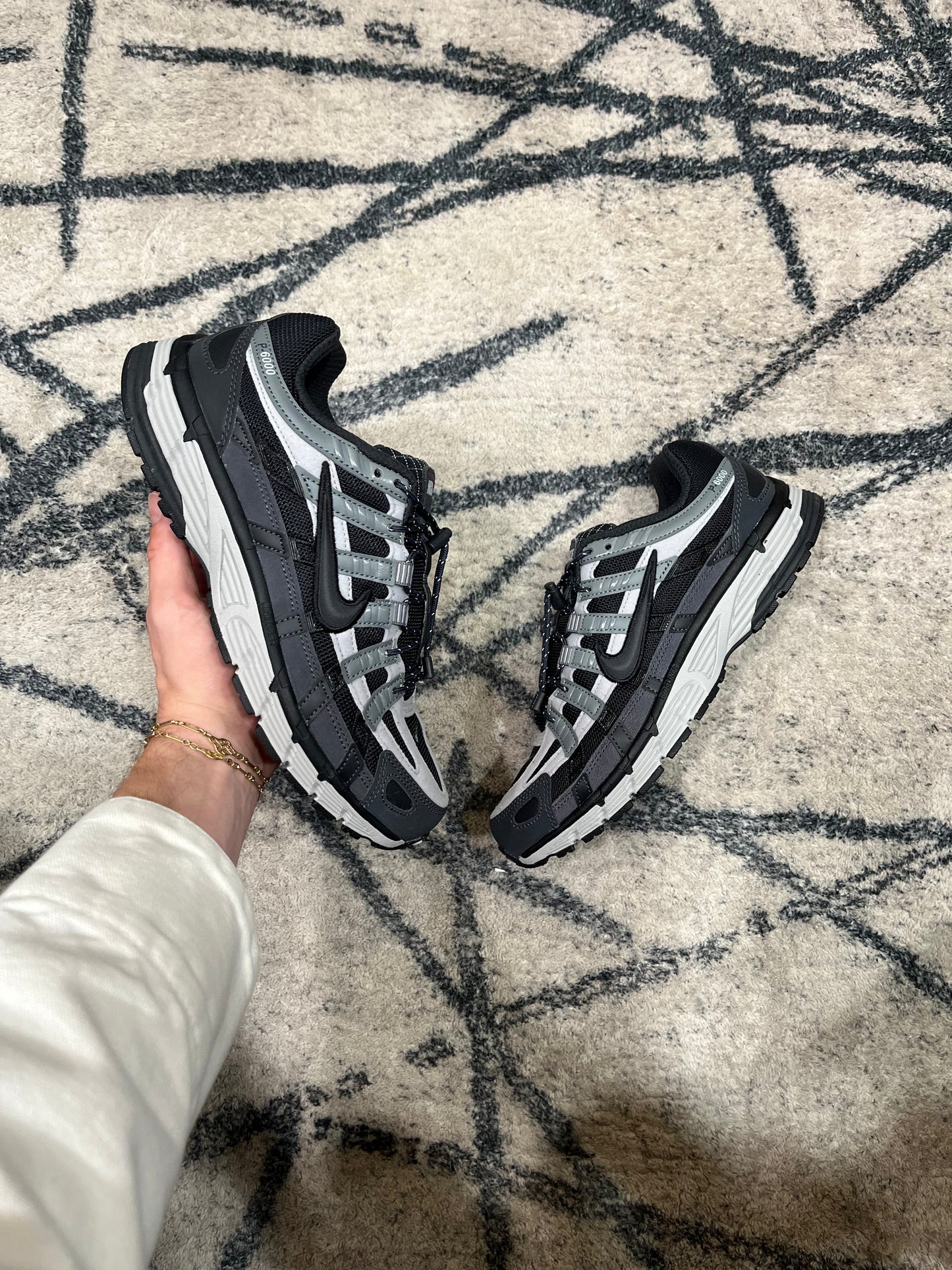 Nike P-6000 Black Grey