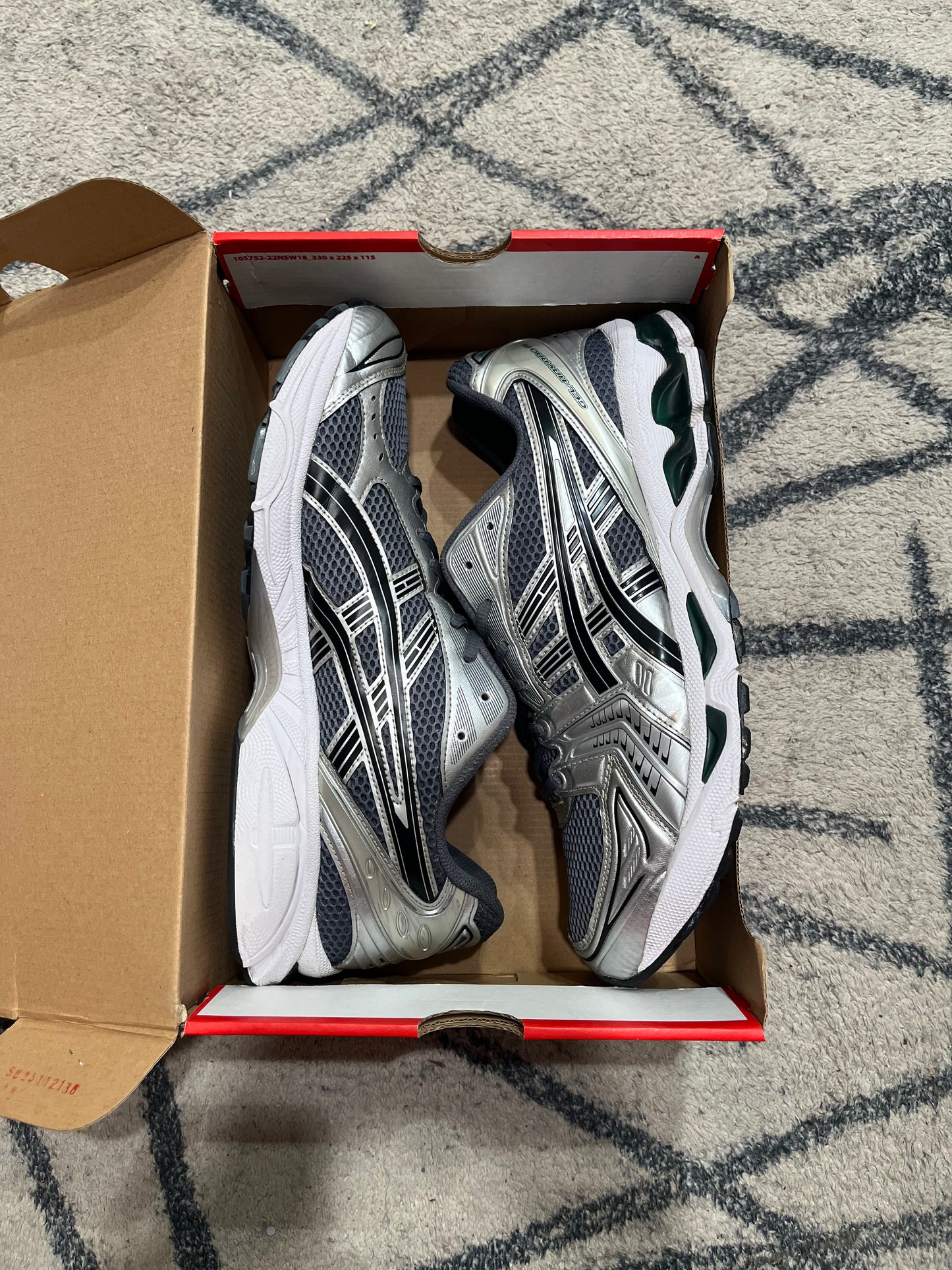 Asics Gel Kayano 14 Grey Silver