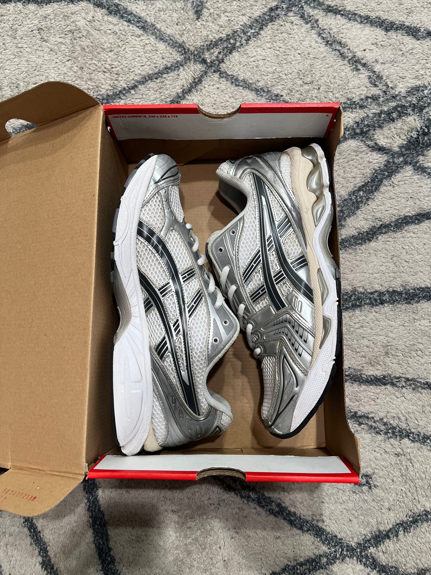 Asics Gel Kayano 14 Grey Silver