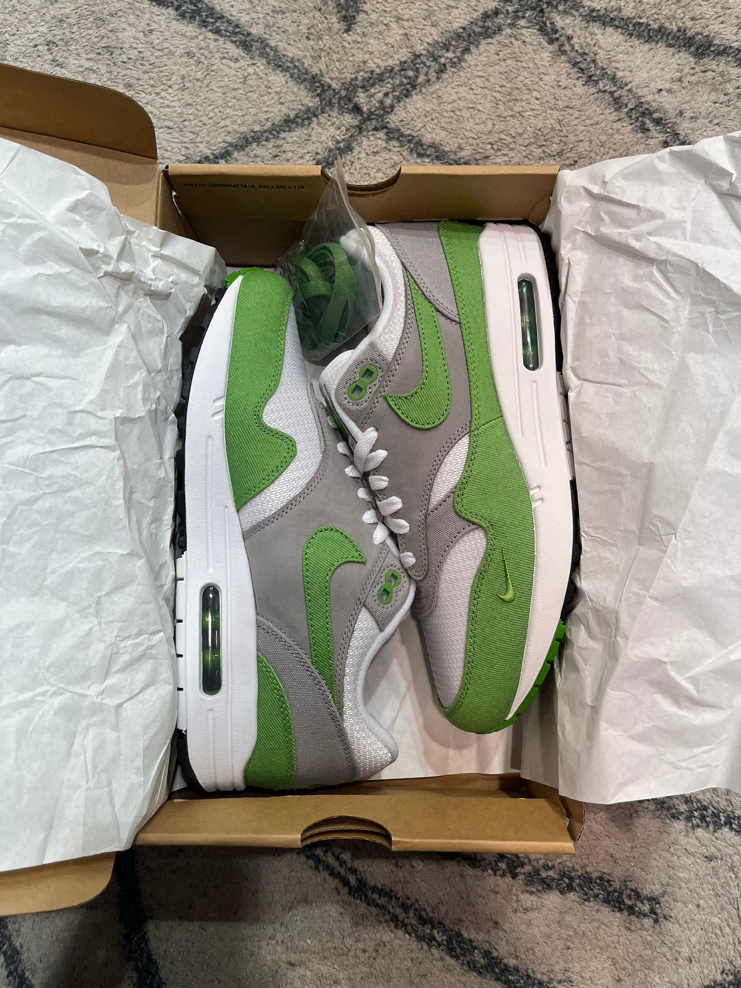 Nike Air Max 1 Patta Chlorophyll