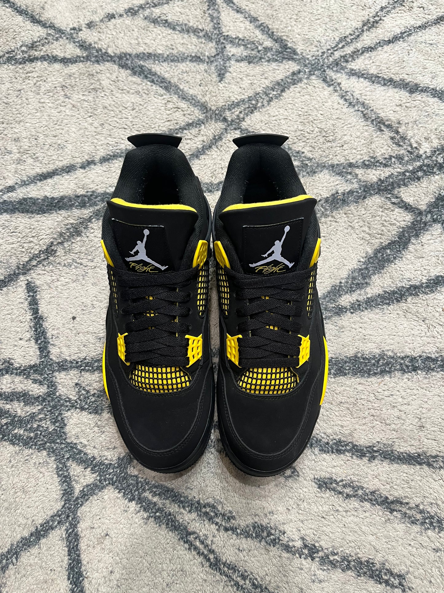 Air Jordan 4 Yellow Thunder