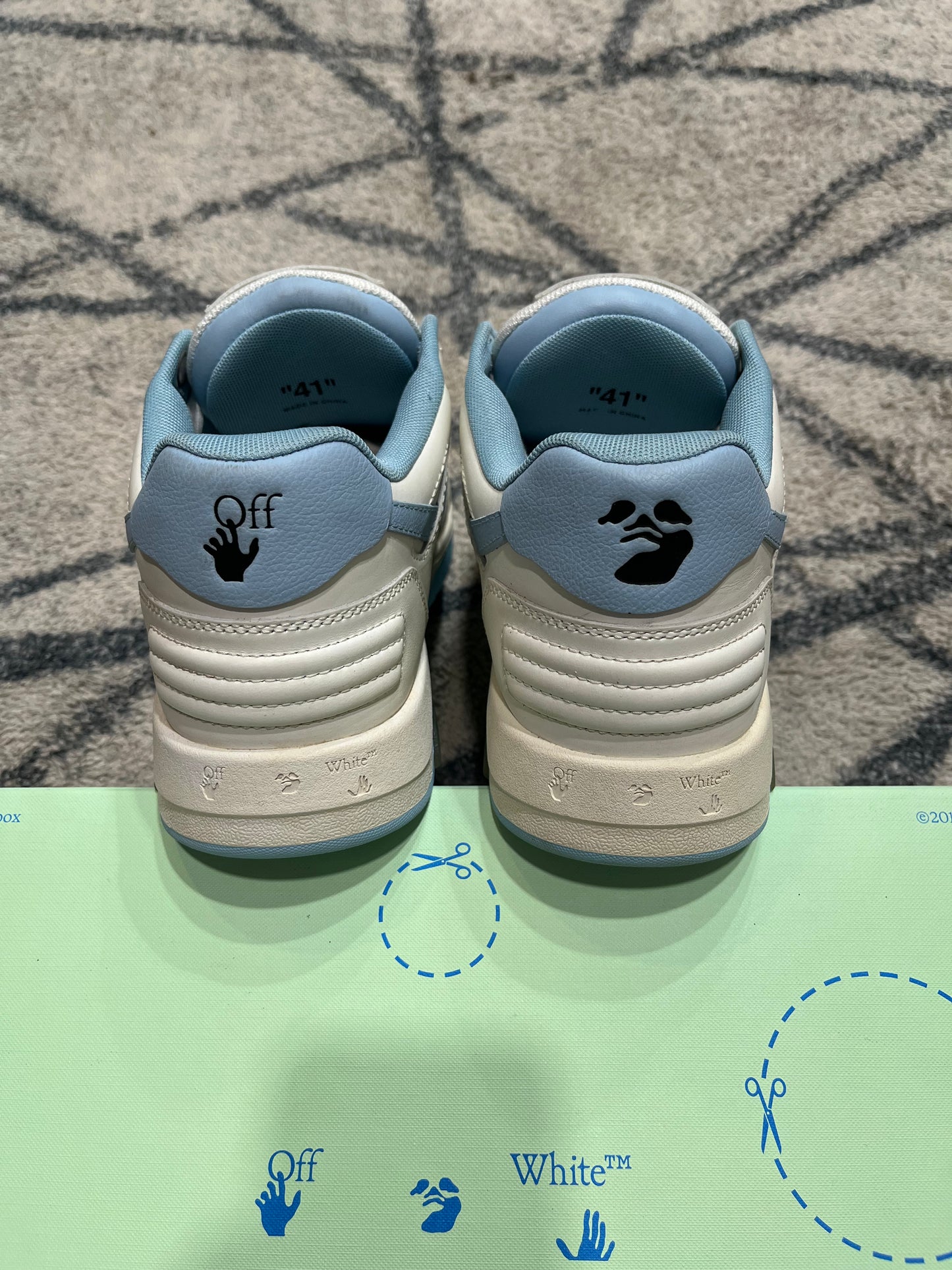 Off White Out Of Office Blue White