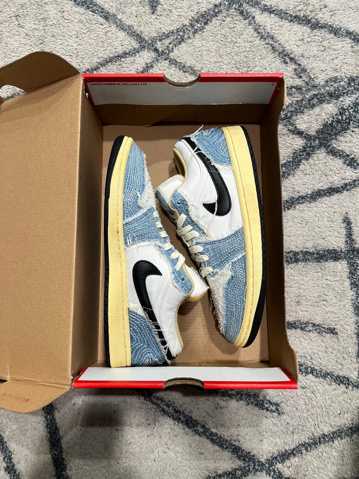 Air Jordan 1 Low Sashiko Jean