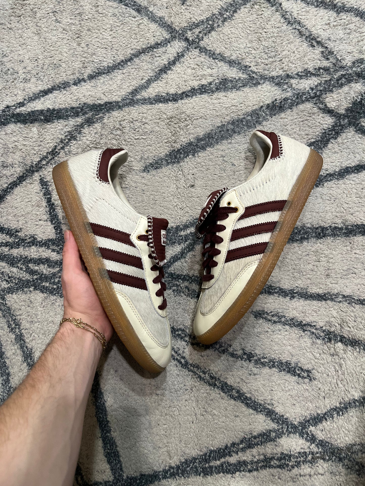 Adidas Samba Wales Bonner Burgundy