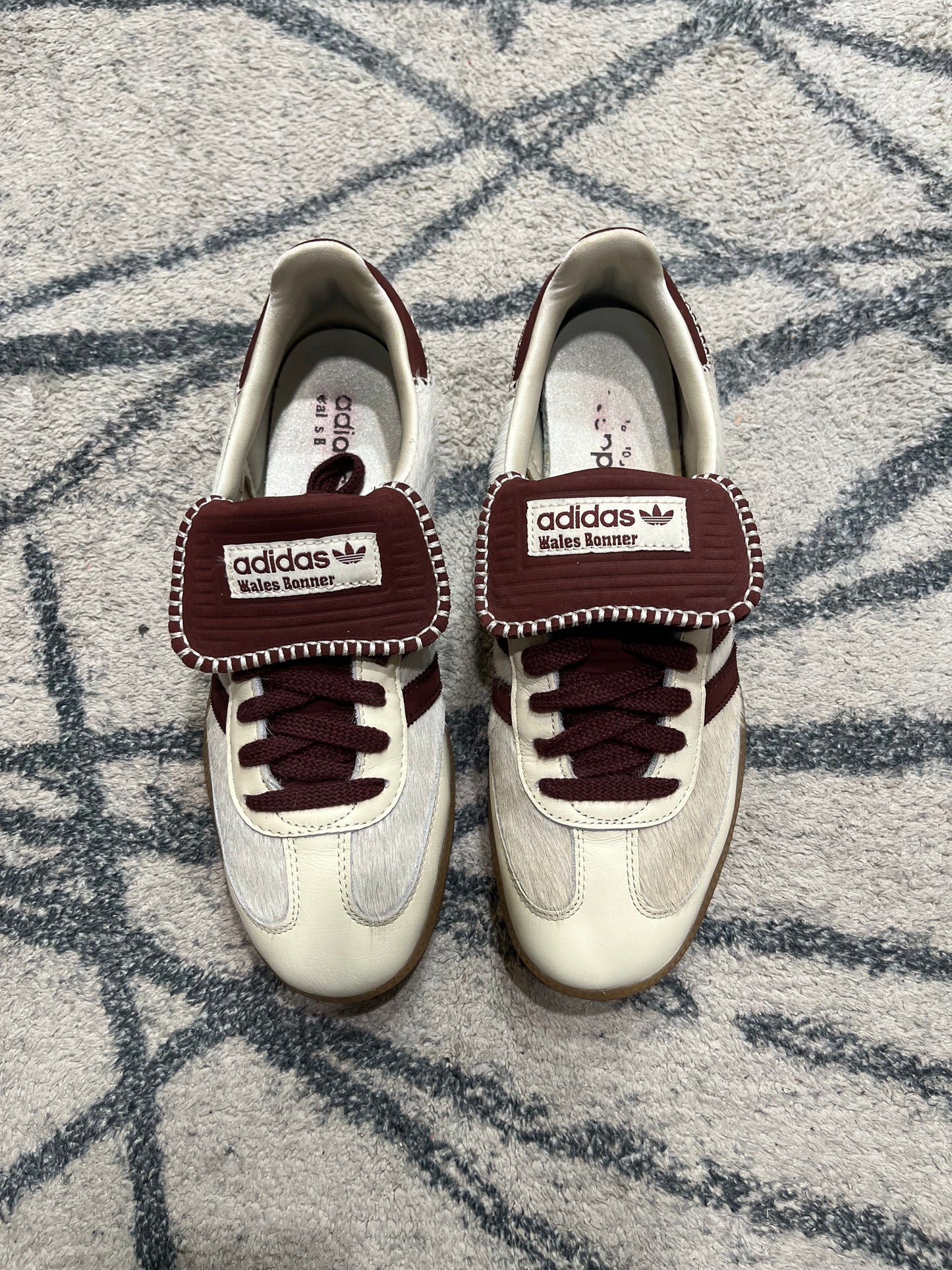 Adidas Samba Wales Bonner Burgundy