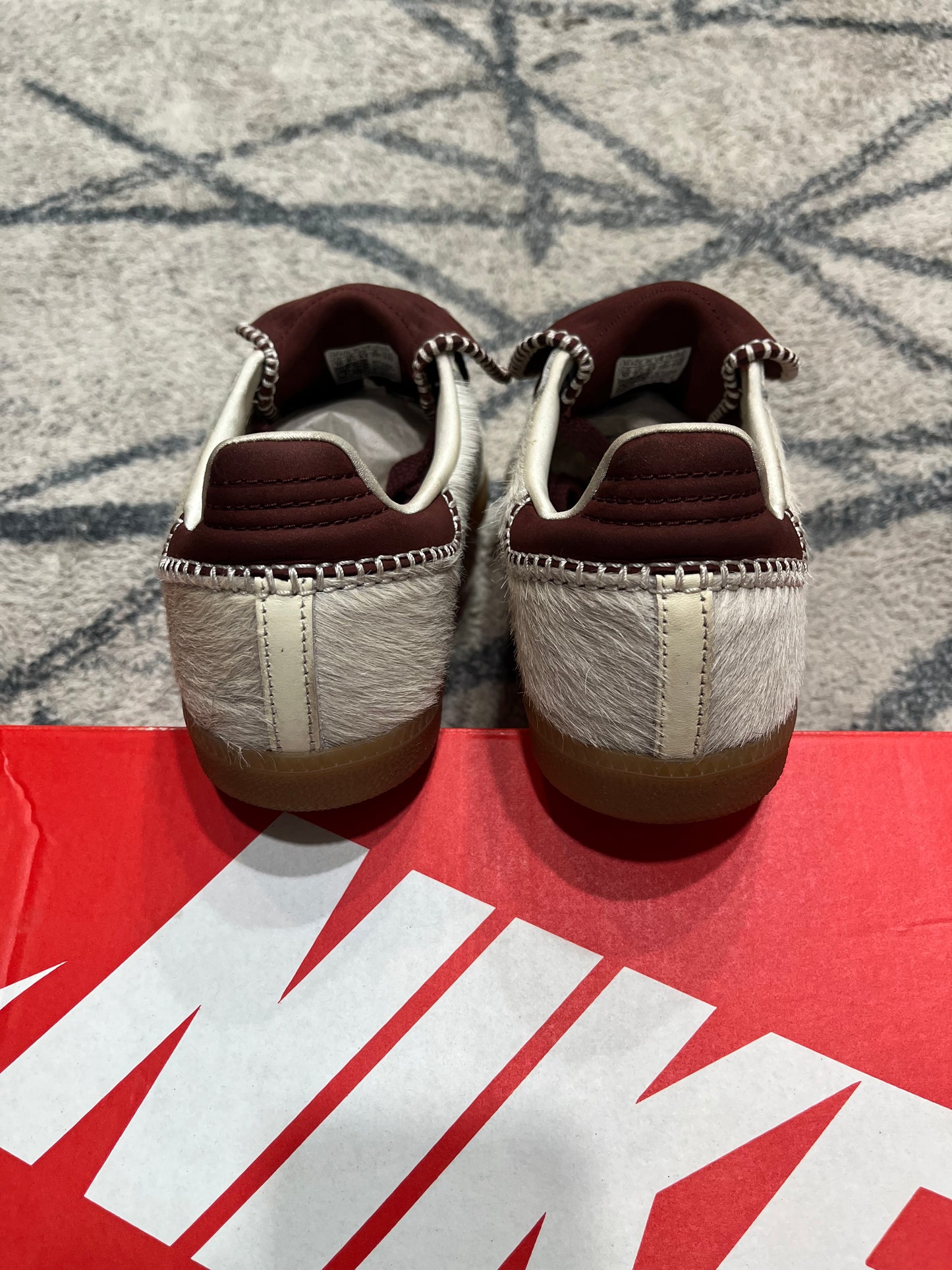 Adidas Samba Wales Bonner Burgundy