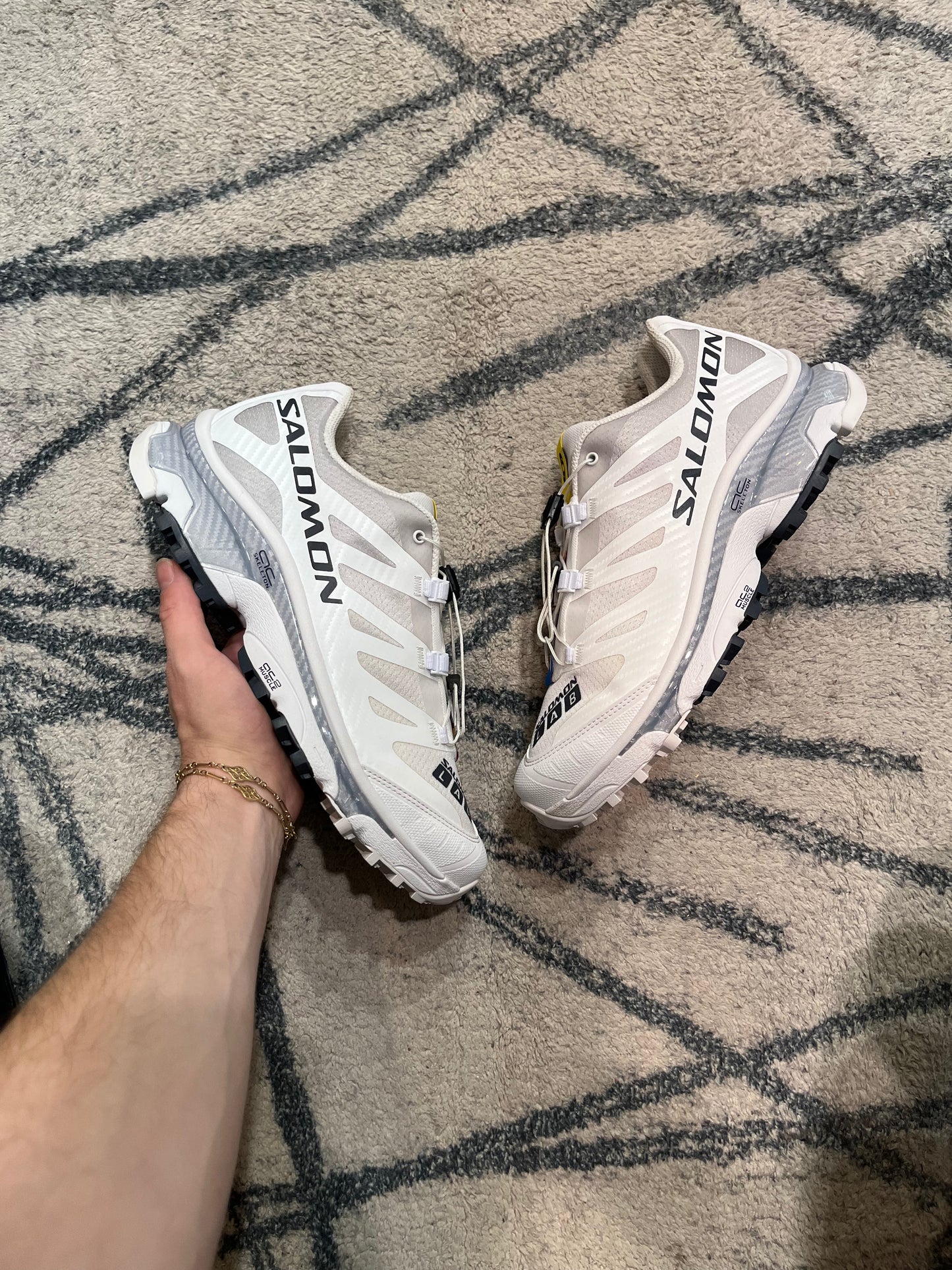 Salomon XT4 White Lunar Rock