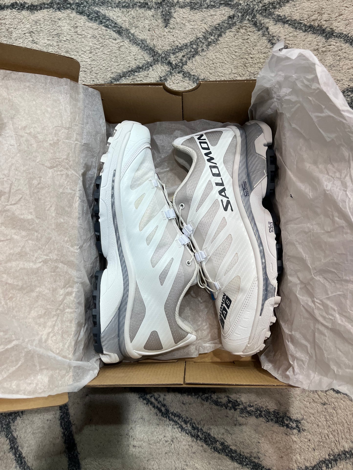 Salomon XT4 White Lunar Rock