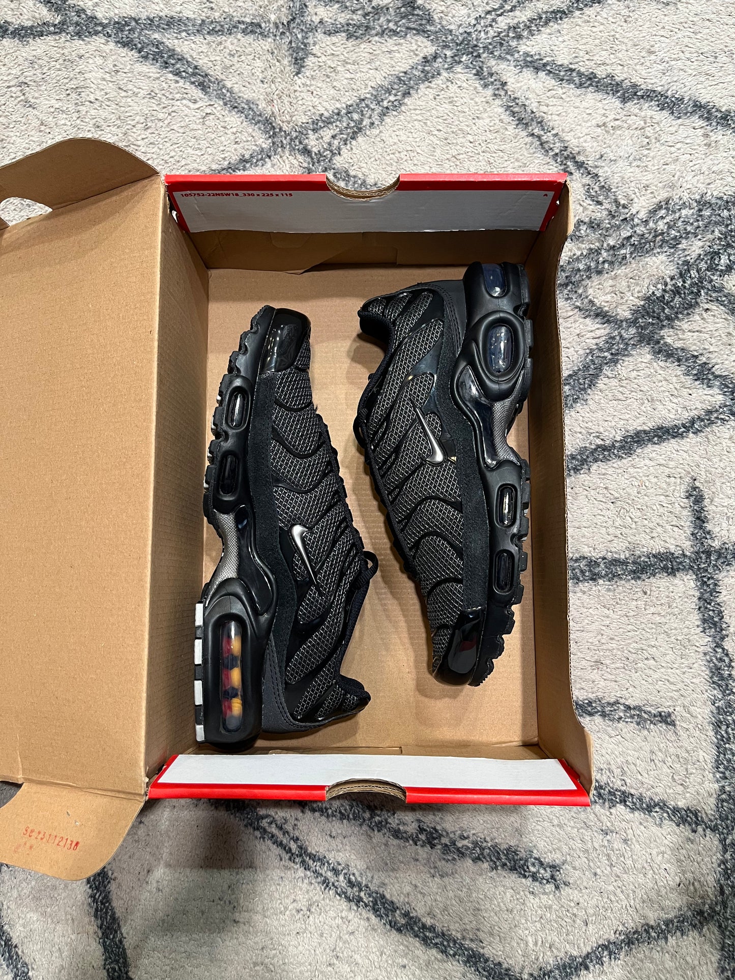 Nike Air Max Plus Silver Black