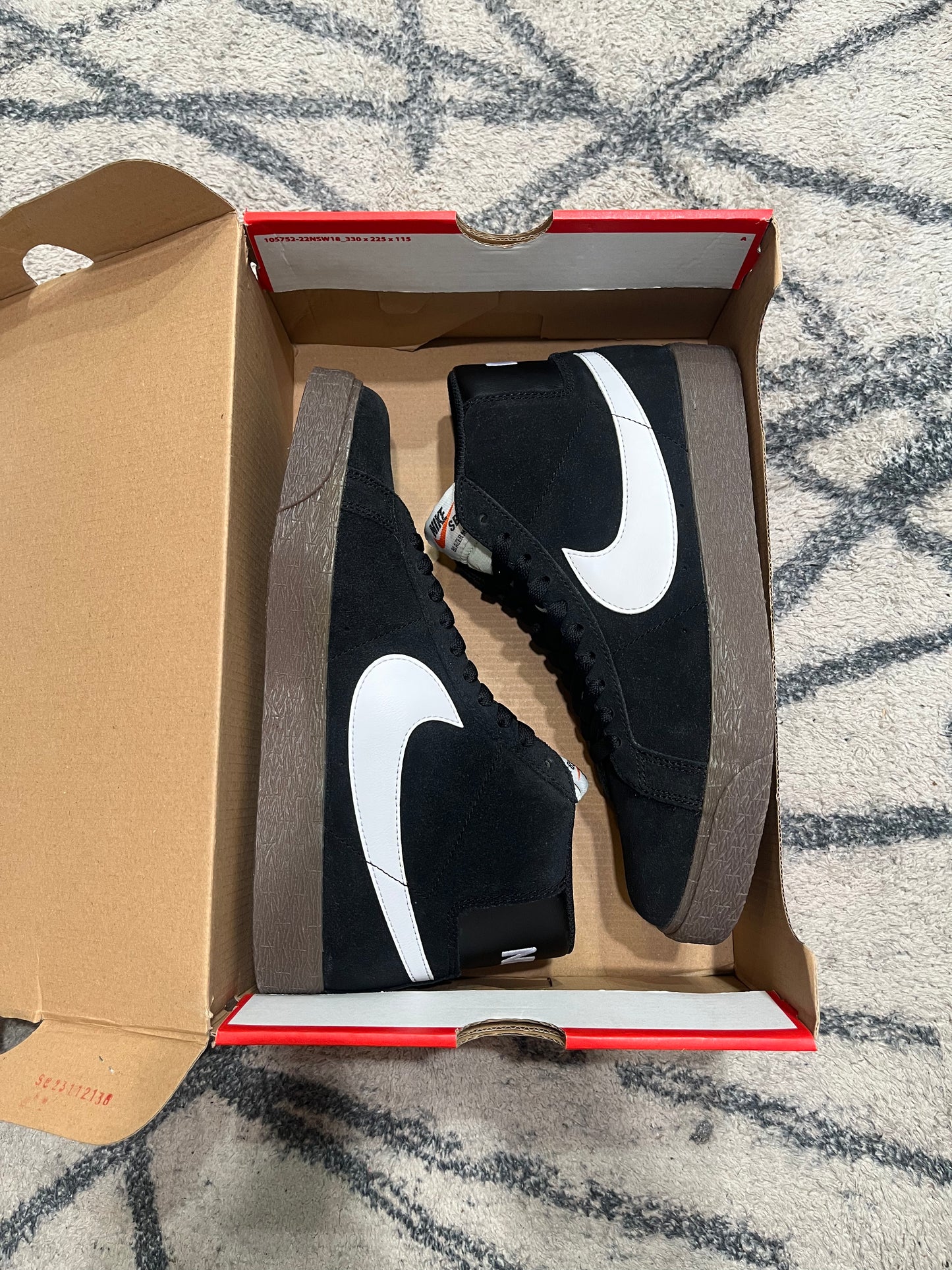 Nike Blazer SB Black Gum