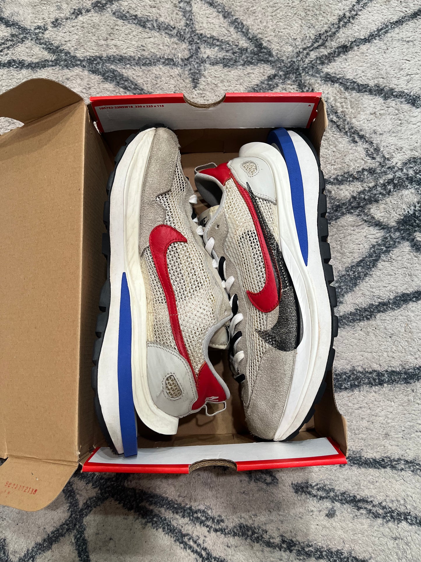 Nike Sacai Vaporwaffle Royal Blue
